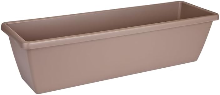 Barcelona XL 80cm Balcony Planter - Taupe
