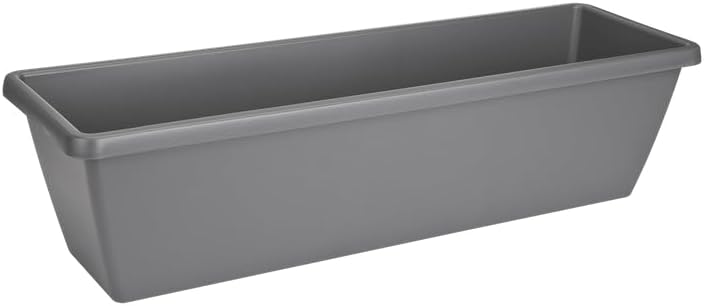 Barcelona XL 60cm Balcony Planter - Anthracite