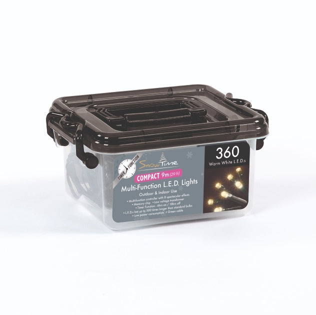 360 LED String/Fairy Compact Lights - Warm White