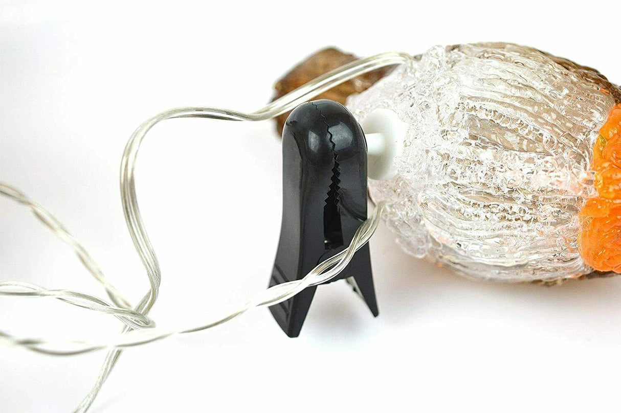 18cm LED Clip On Acrylic Robin Light