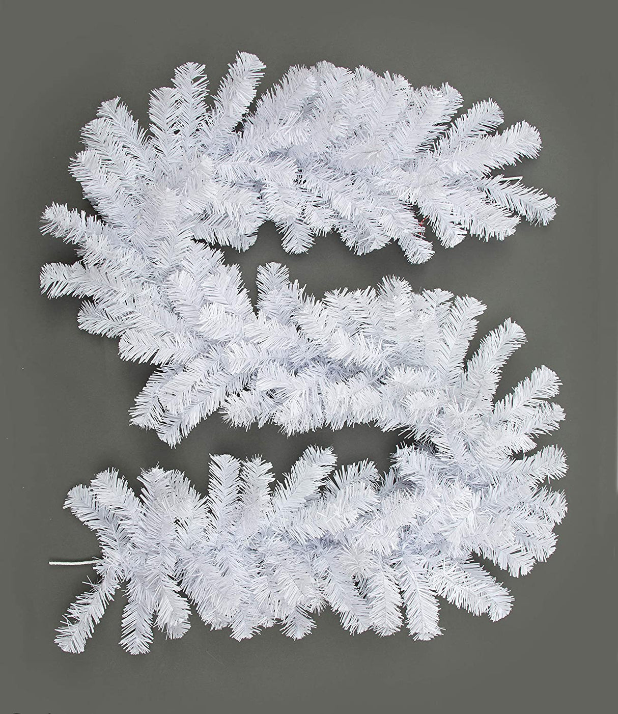 2m/200cm Alaskan Pine Garland - White