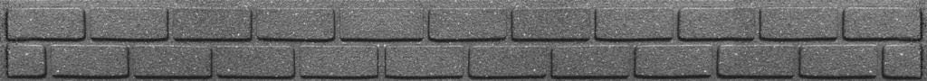 Ultra Curve Border Bricks Grey 9cm High