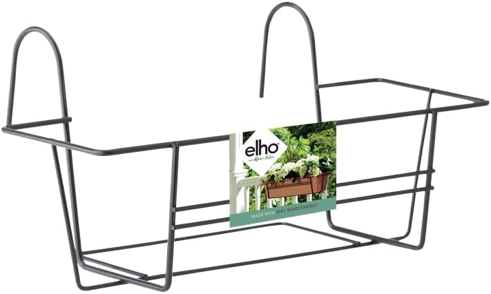 Green Basics 50cm Metal Balcony Rack for Elho Trough