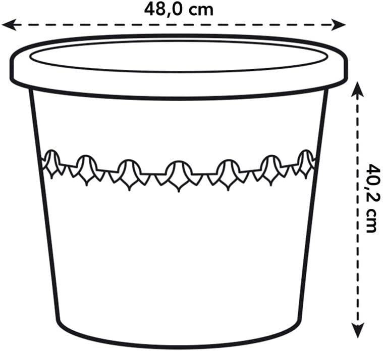 Algarve Cilindro Wheels 48cm - Terracotta