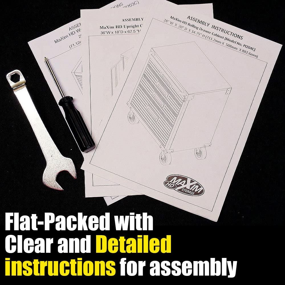 4ft Rolling Workbench - Stainless Steel