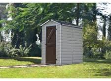 Skylight 4ft. x 6ft. Garden Shed - Tan Polycarbonate Panels