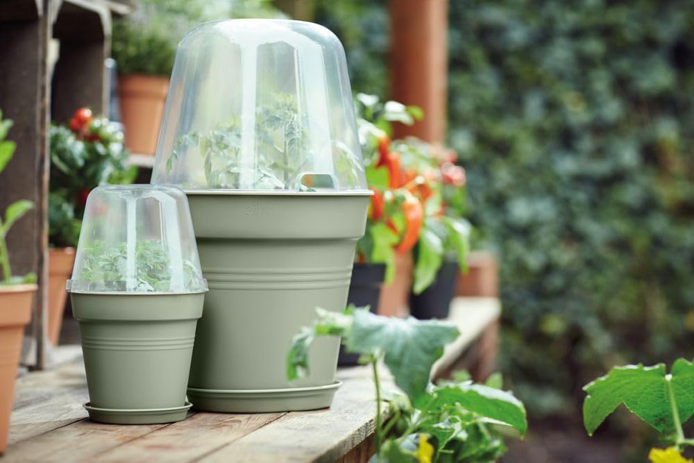 Green Basics Grow Pot 30cm - Stone Green