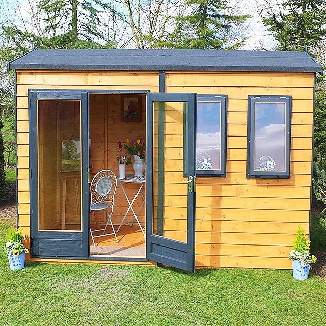Shire Garden Studio 12x12 Summerhouse