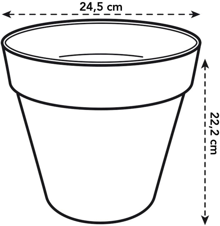 Loft Urban Round 25cm - Warm Grey