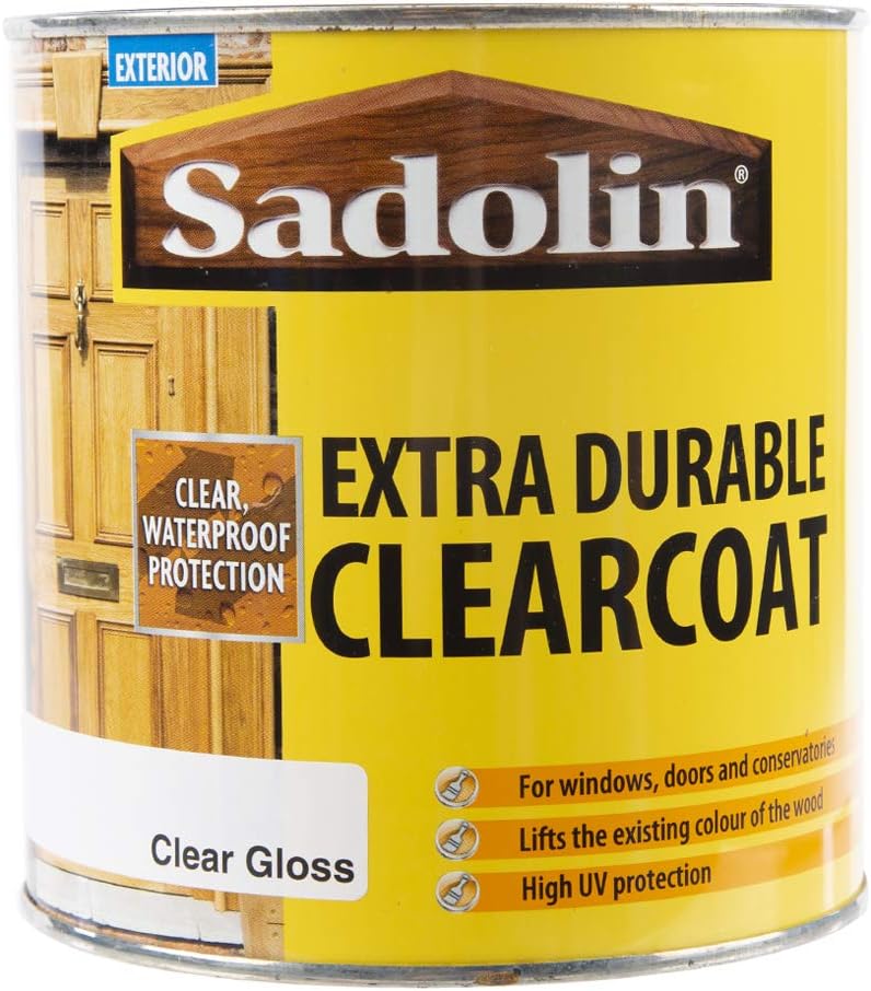 Sadolin Extra Durable Clear Coat 1L Gloss Finish