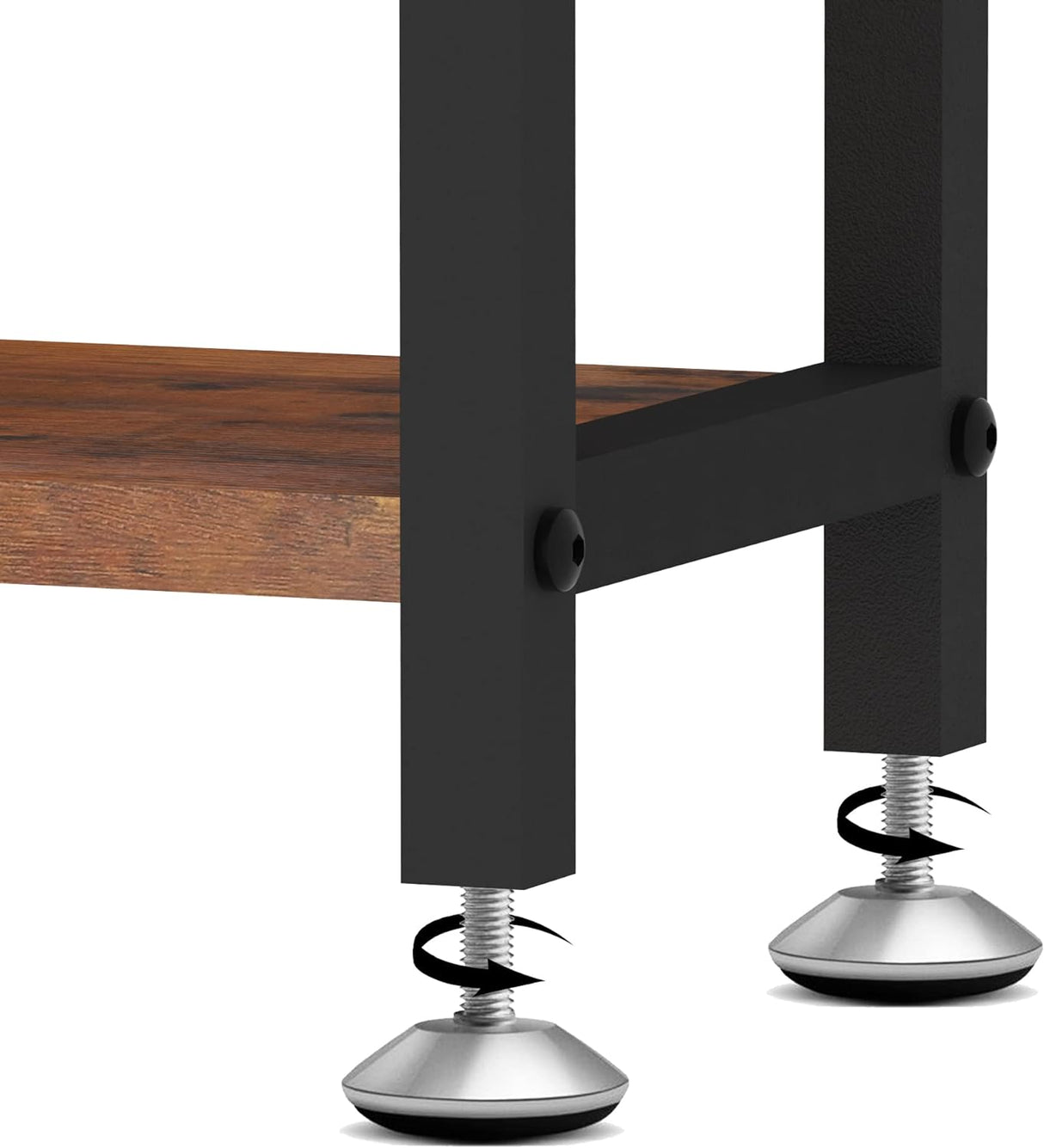 Rustic 2 Tier Kitchen Cupboard Organiser