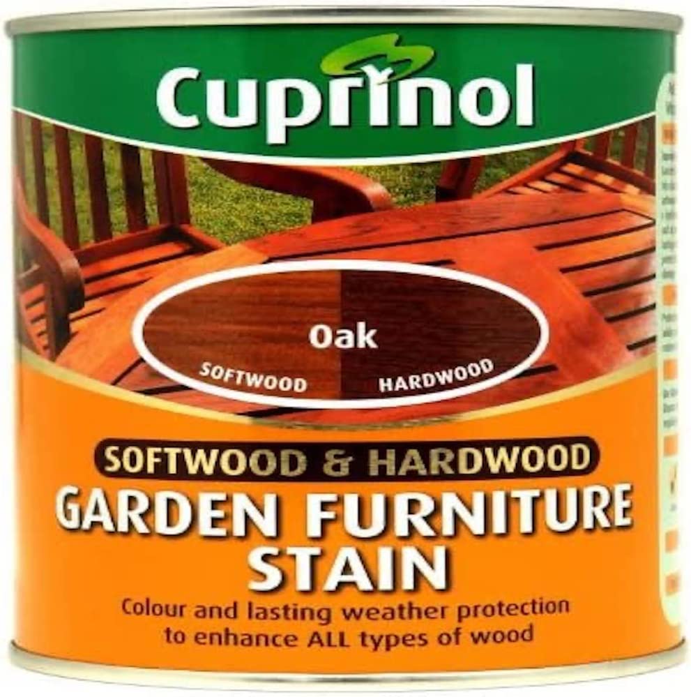 Cuprinol Garden Furniture Stain Exterior Woodcare Oak 750ML