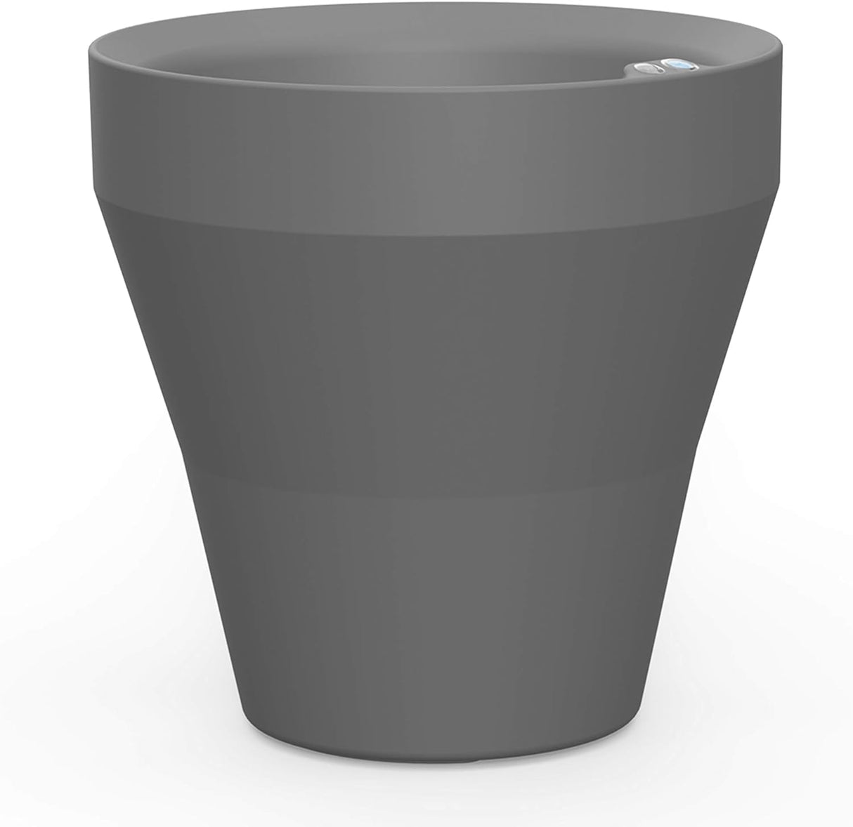 Self Watering Rim Planter 18" Slate