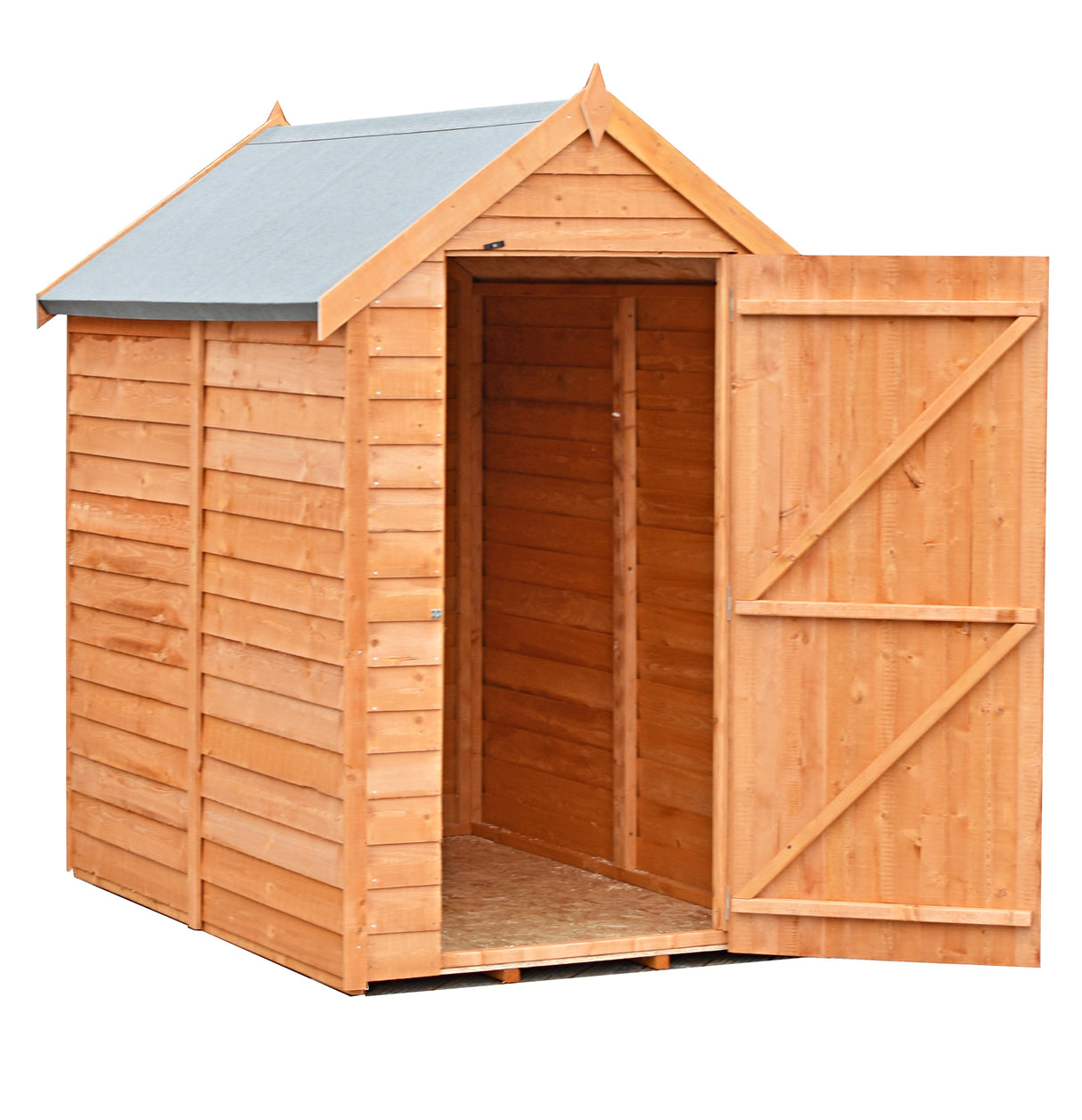 Garden Value Overlap 6 x 4 Shed