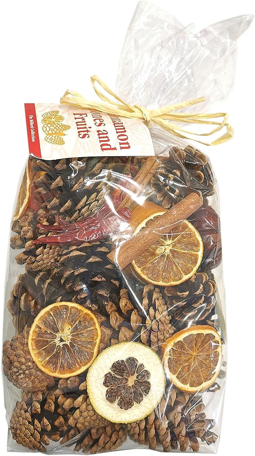 Milford Collection Cinnamon Fruits & Cones Pot Pourri
