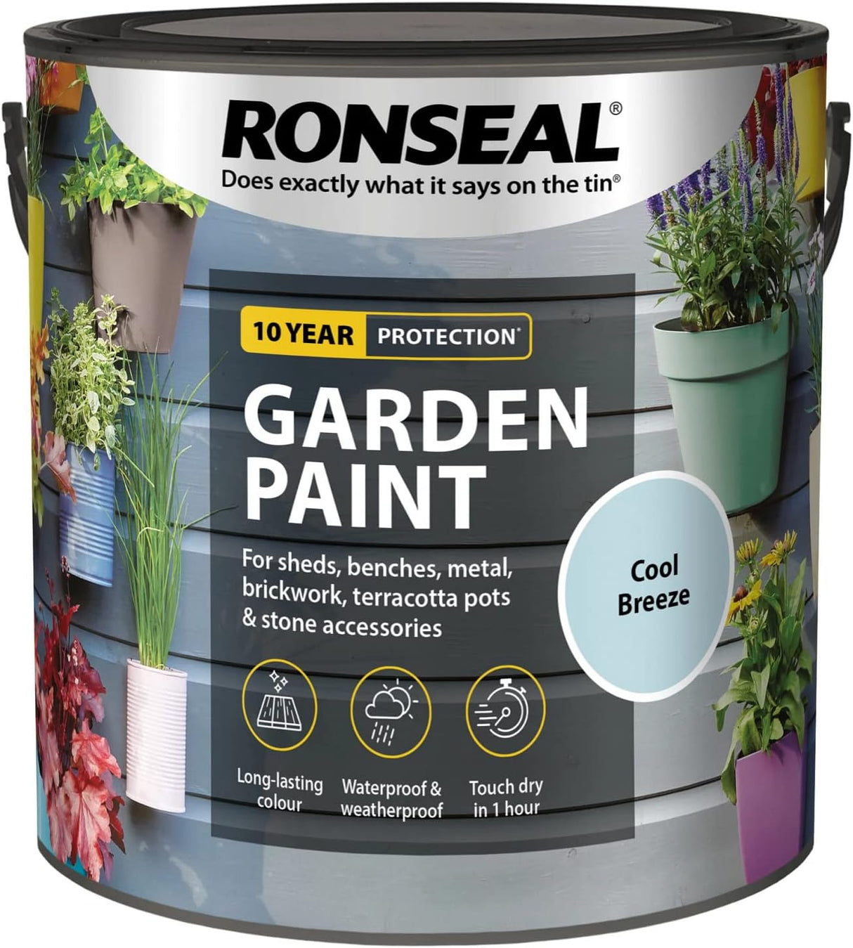 Ronseal Garden Paint Cool Breeze 2.5L