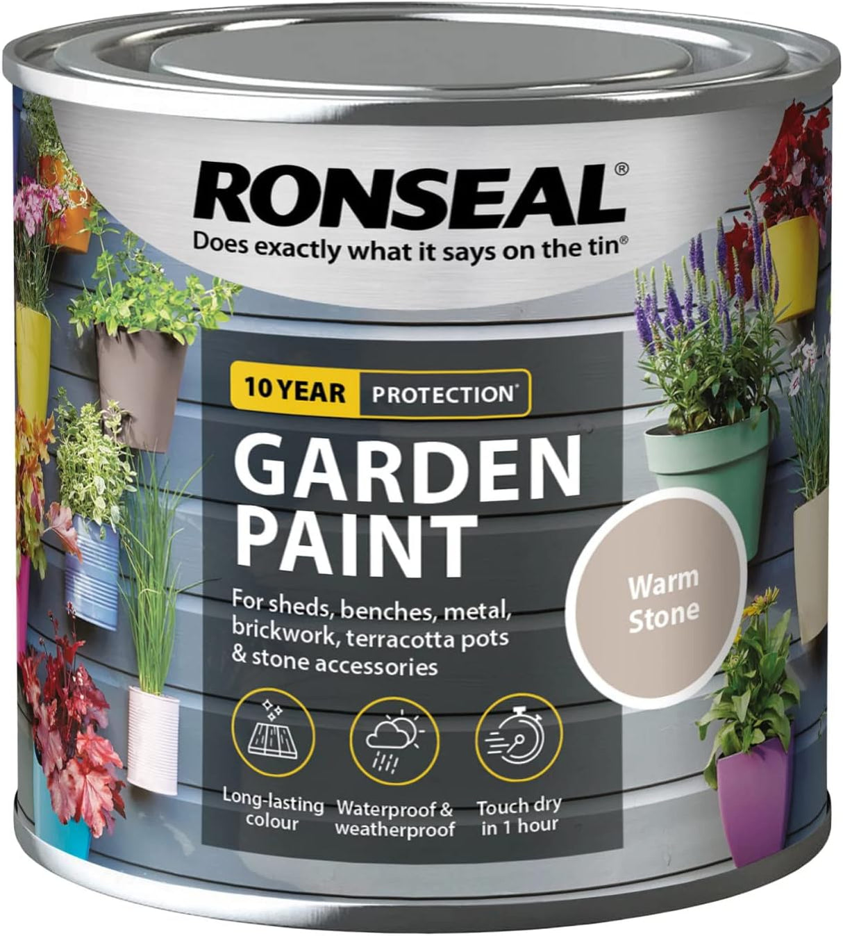 Ronseal Garden Paint Warm Stone 2.5L