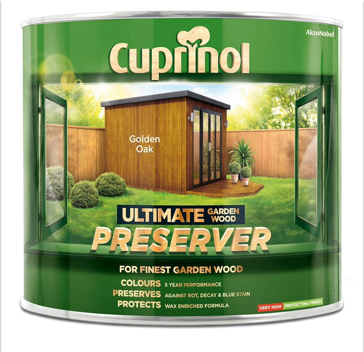 Cuprinol Ultimate Garden Wood Preserver 1L Golden Oak