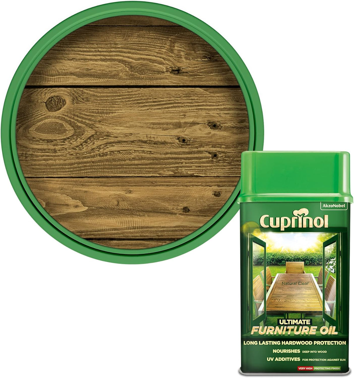 Cuprinol Garden Furniture Oil Clear 1L