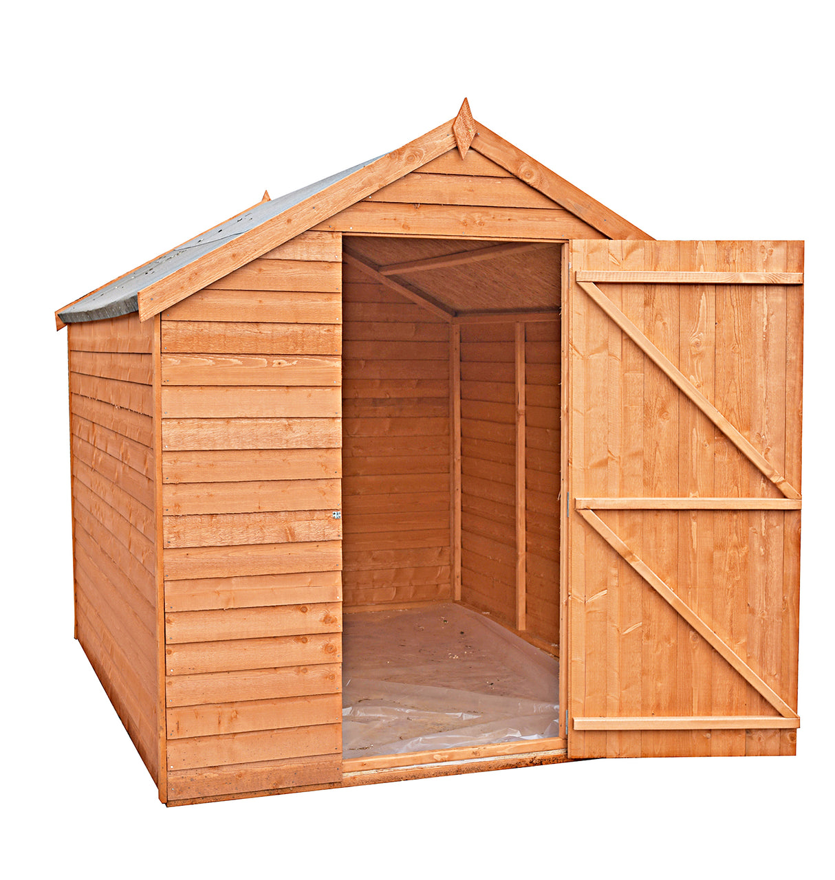Garden Value Overlap 7 x 5 Shed