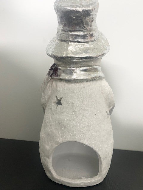 Christmas Snowman Tealight Holder 26.5cm