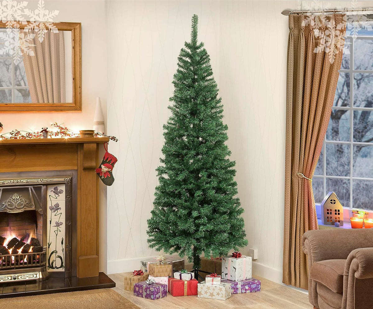 Colorado Slim Christmas Tree Green - 7ft/210cm