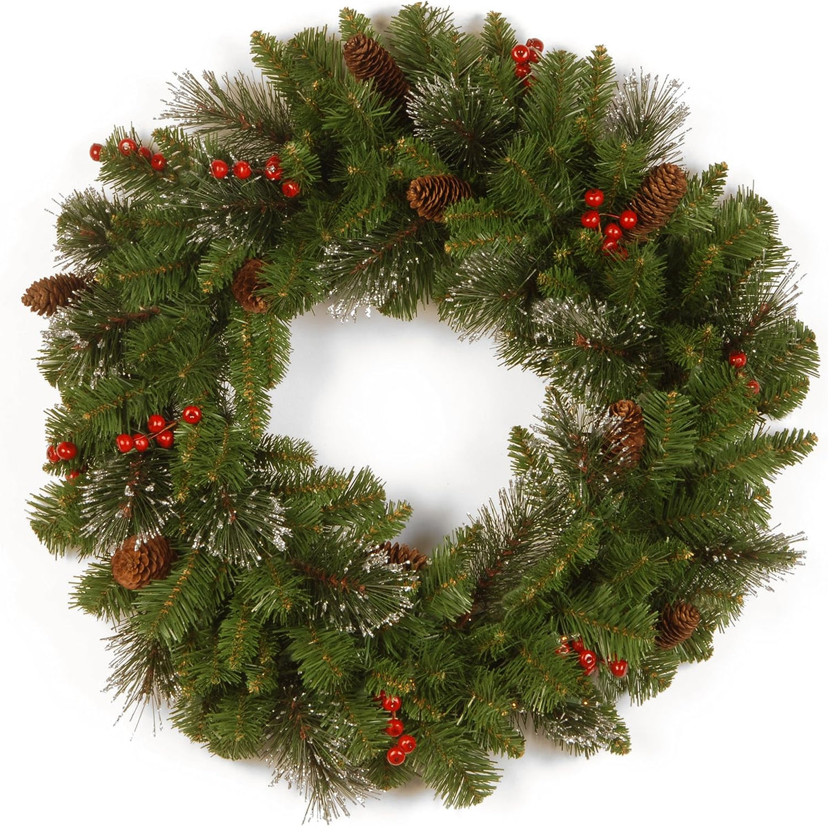 Crestwood Wreath Unlit