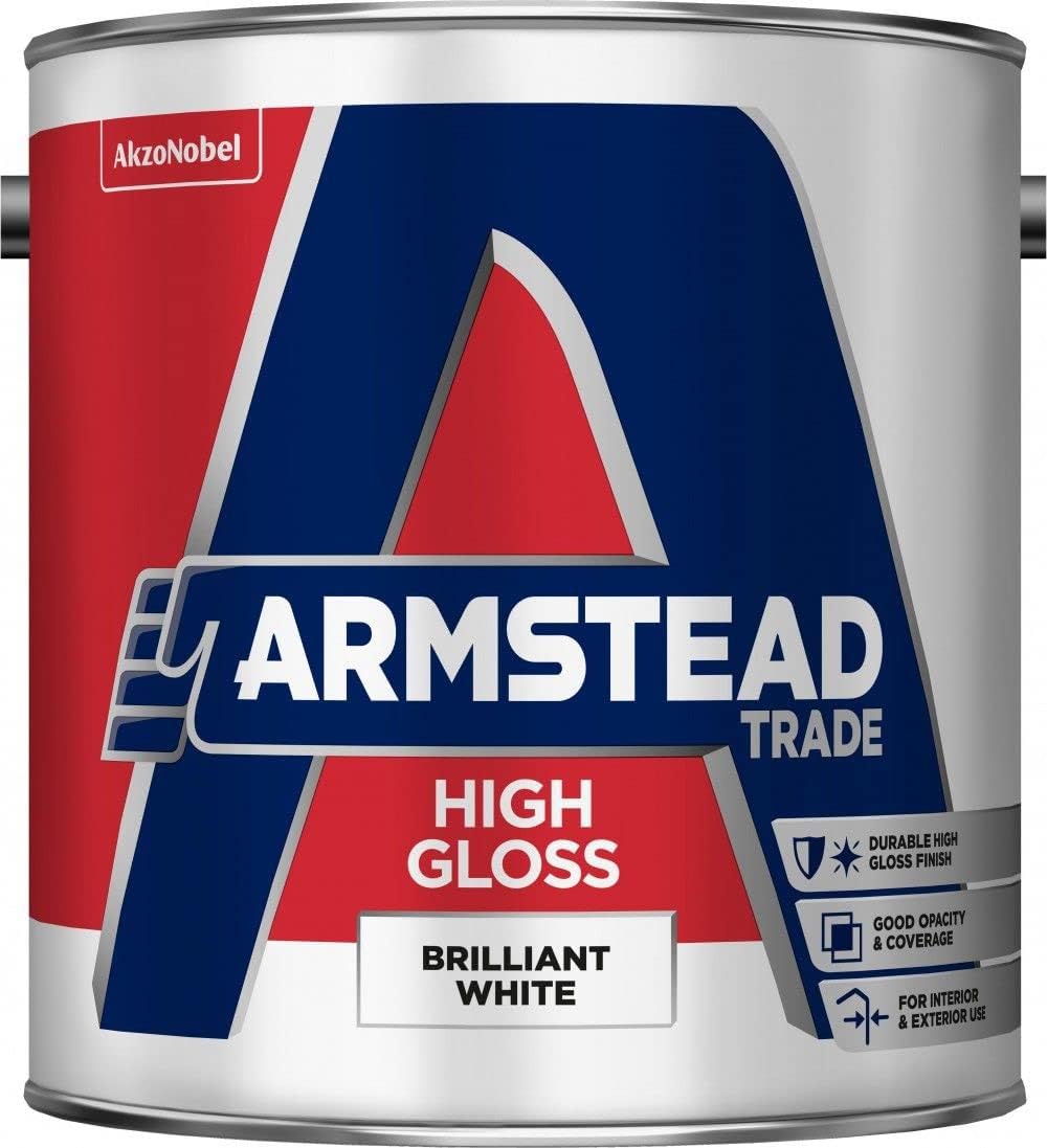 Armstead Trade High Gloss Brilliant White -2.5L