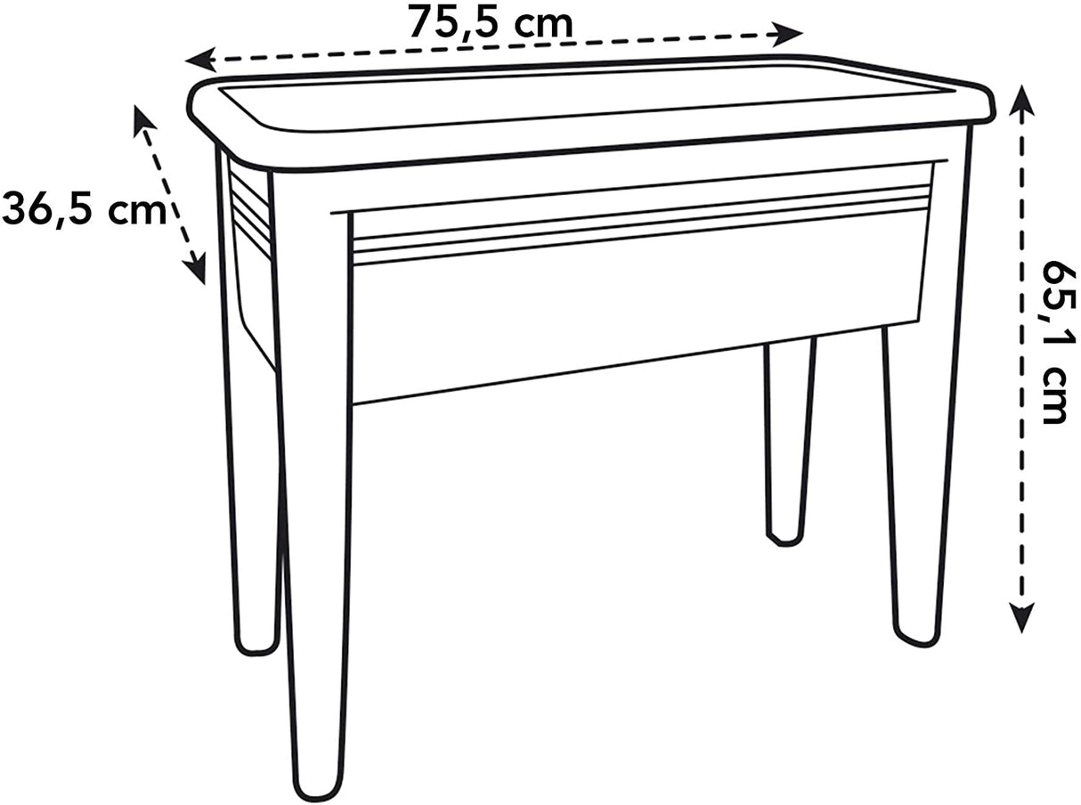 Green Basics Grow Table XXL - Black