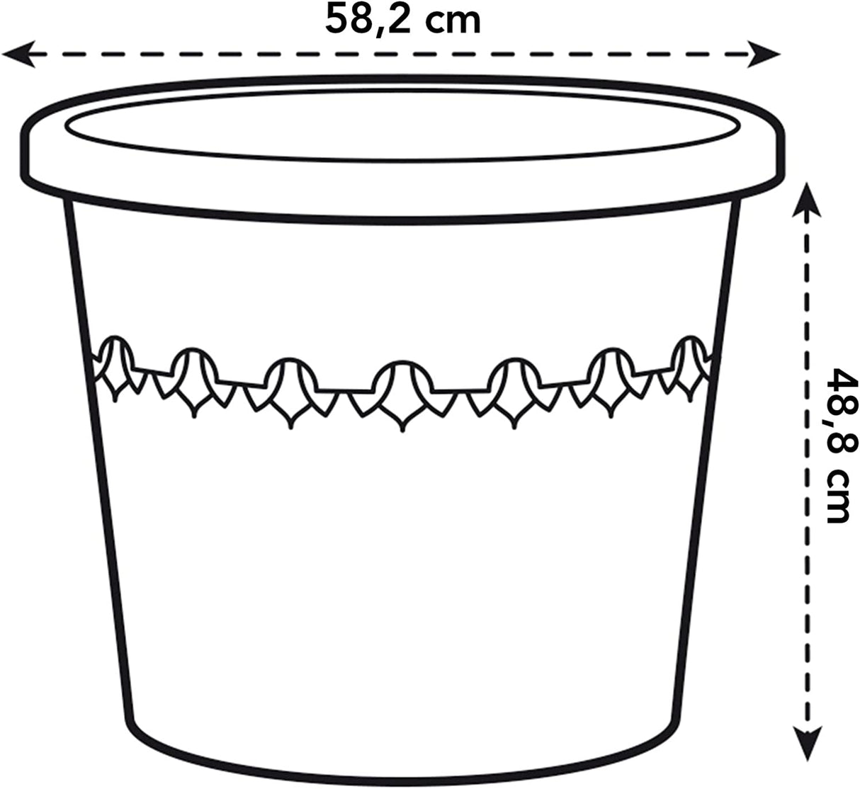 Algarve Cilindro Wheels 58cm - Anthracite