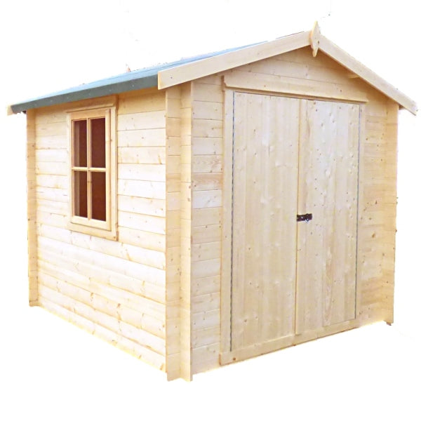 Shire Bradley 10x10 19mm Log Cabin