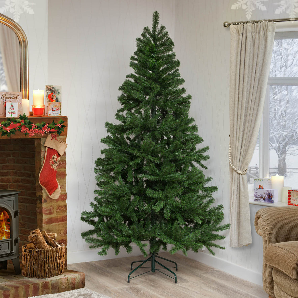 Colorado Spruce Christmas Tree Green - 4ft/120cm