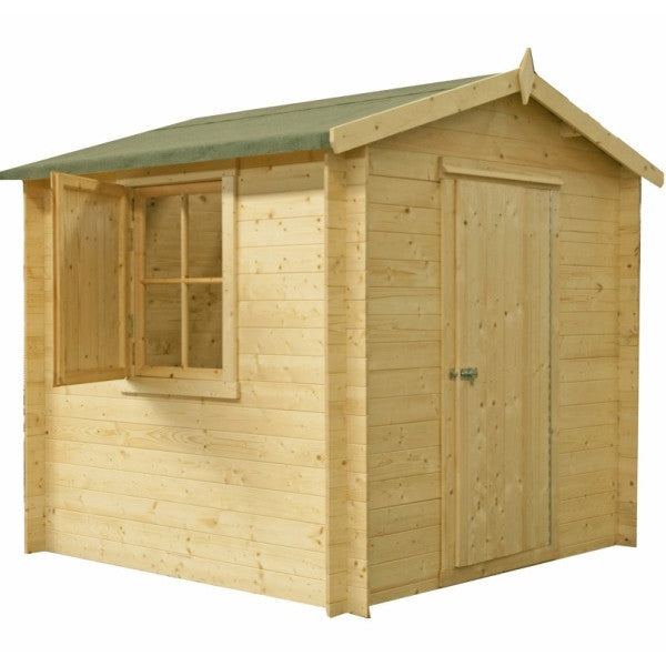 Shire Camelot 8x8 19mm Log Cabin