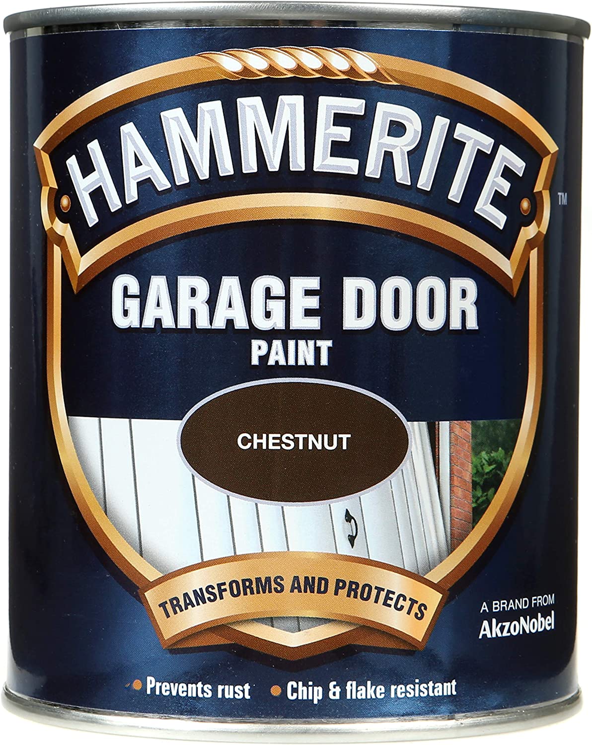 Hammerite 750ml Garage Door Paint - Chestnut