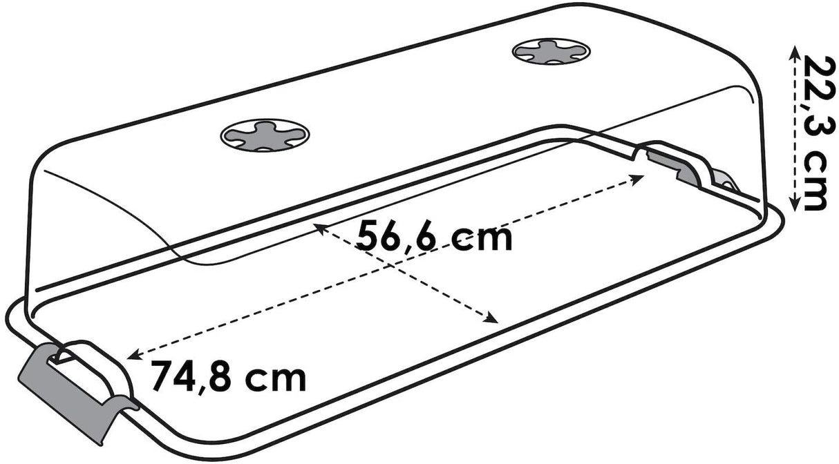 Green Basics Grow Table Super XXL Clear Lid