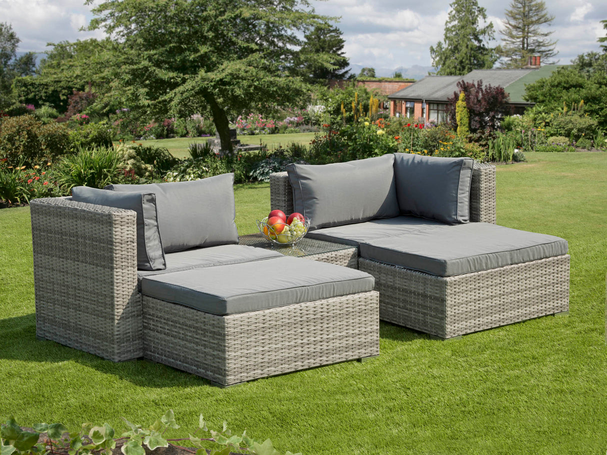 Enzo 5 Piece Modular Lounge Set