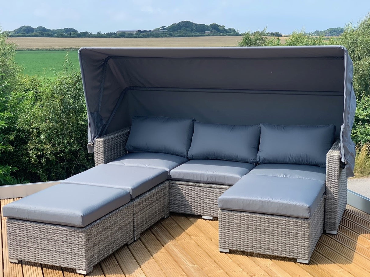 Enzo Modular Multi-Function Aluminium Lounge Set
