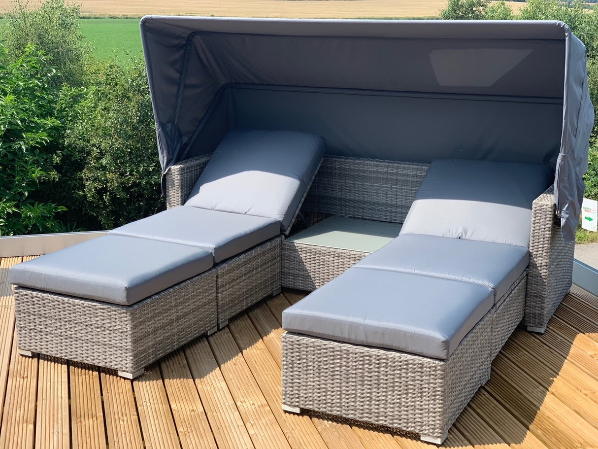 Enzo Modular Multi-Function Aluminium Lounge Set