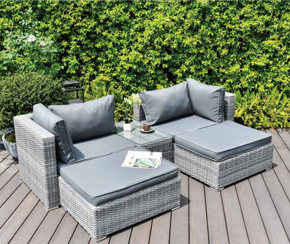 Enzo 5 Piece Modular Lounge Set