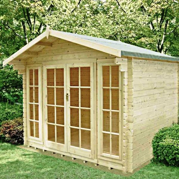 Shire Epping 12x12 28mm Log Cabin