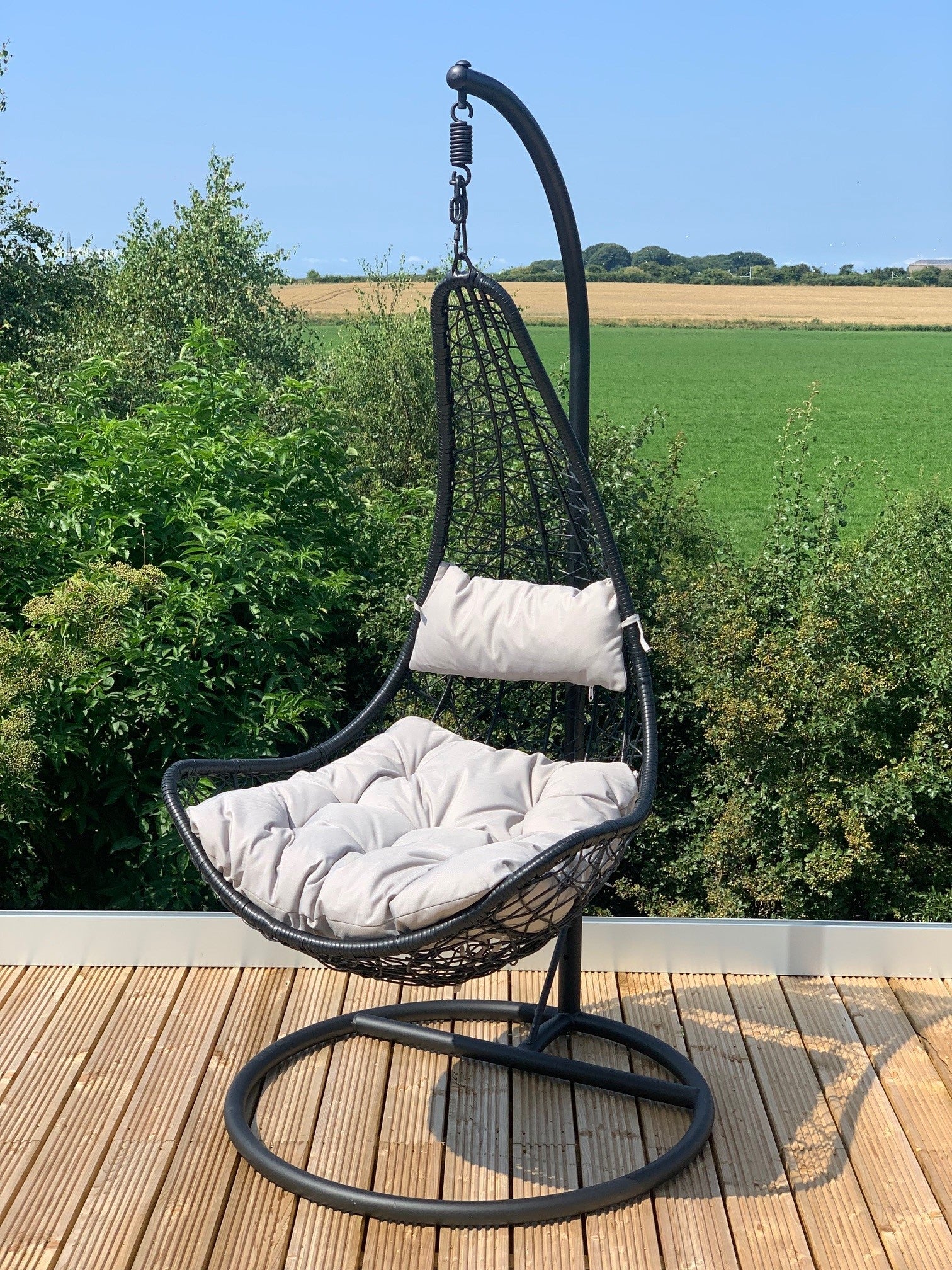 Single hanging cocoon chair new arrivals