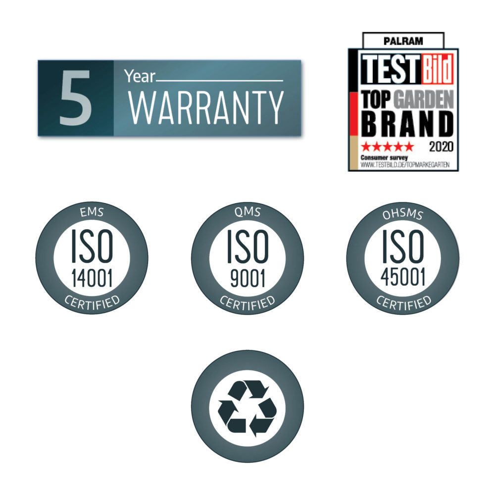 Harmony 6' x 12' Greenhouse - Green Frame & Clear Polycarbonate Panels