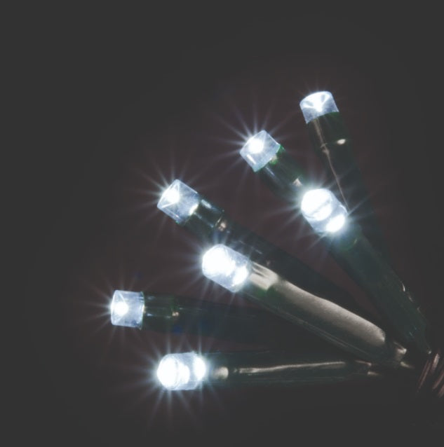 360 LED String/Fairy Compact Lights - Ice White