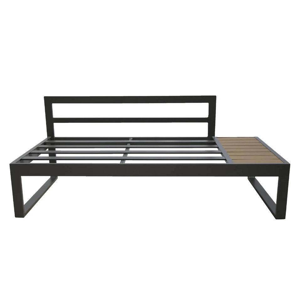 Maia Aluminium L Shape Lounge Set - Left Hand Facing