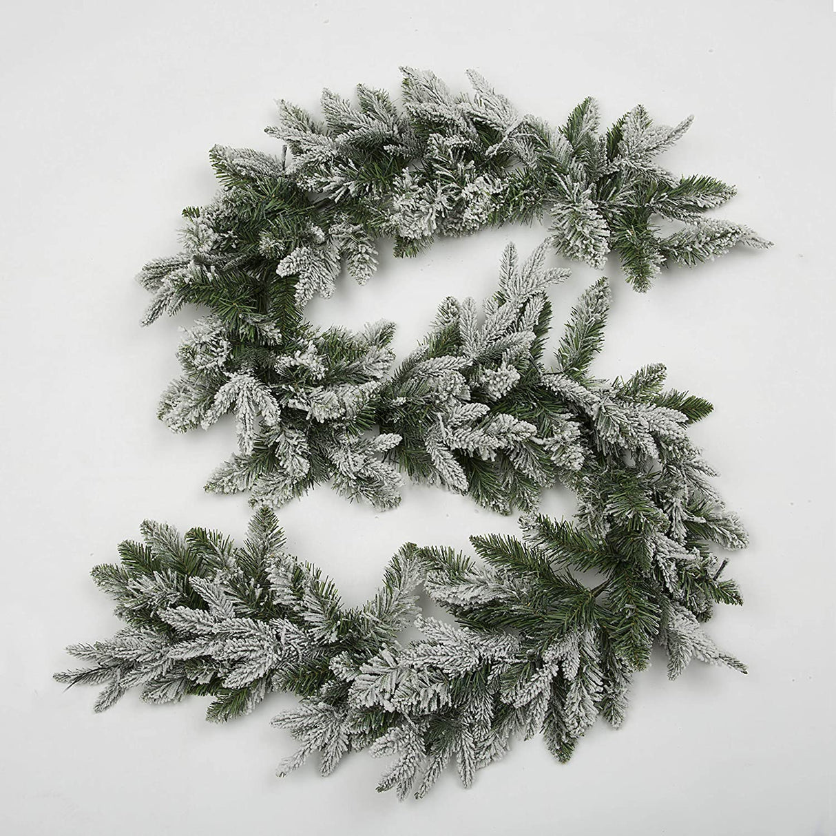 Lapland 2m Snow Flocked Garland