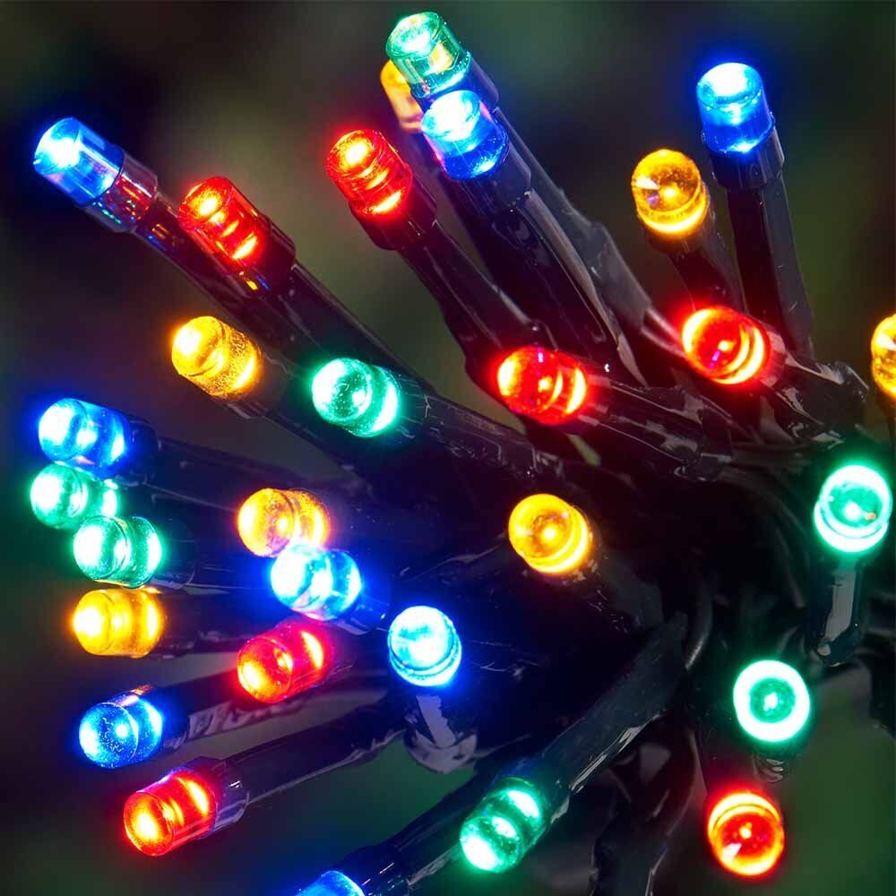 240 LED String/Fairy Compact Christmas Lights - Multicoloured