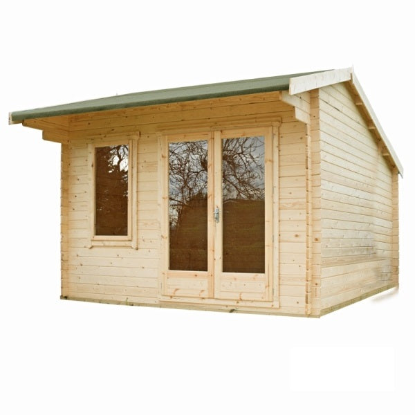 Shire Marlborough 12x12 28mm Log Cabin