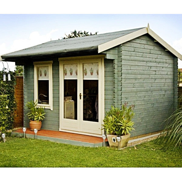 Shire Marlborough 8x10 28mm Log Cabin