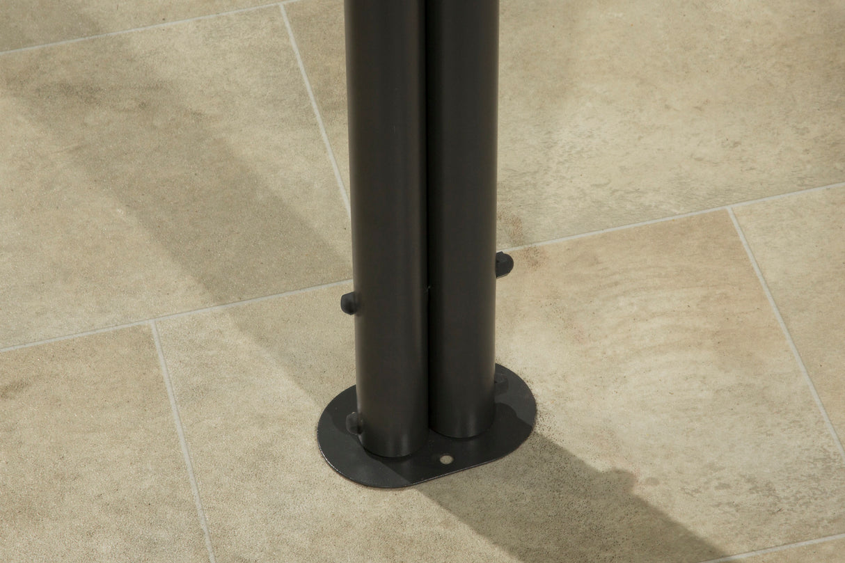 Monaco 3.8 x 3.8m Dome Steel Gazebo