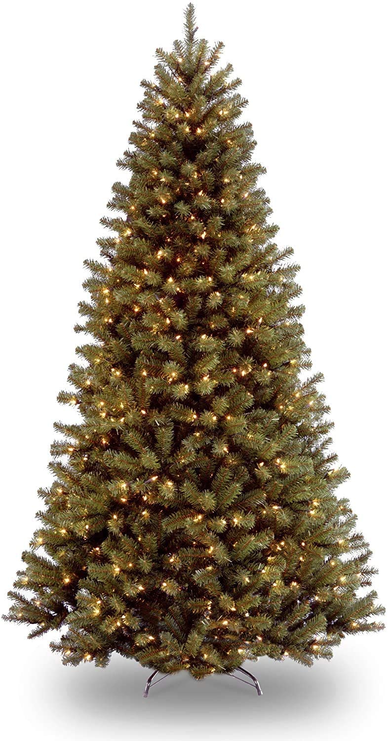 North Valley Spruce Pre-Lit Christmas Tree - 6.5ft/198cm - Warm White